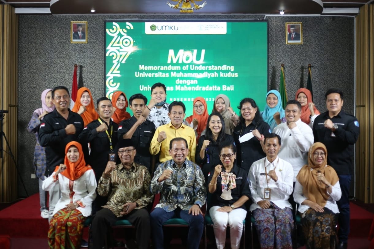 UMKU & Universitas Mahendradatta Bali Jalin Kerja Sama;  Sepakat  Sinergikan Program